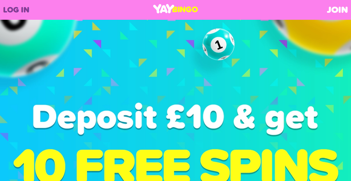 Yay Bingo Casino Desktop screenshot